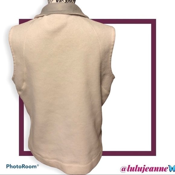 Columbia Ivory fleece zip up vest - Picture 5 of 8